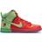 NIKE Dunk High SB 'Strawberry Cough' - University Red/Spinach Green/Magic Ember