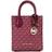 Michael Kors Mercer Extra Small Logo and Leather Crossbody Bag - Mulberry Multi
