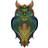 Eureka Rainbow Owl 137 Pieces