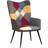 vidaXL stof patchwork Lænestol
