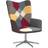 vidaXL stof patchwork Lænestol