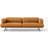 &Tradition Inland AV23 3-Seater Sofa Noble Cognac Soffa