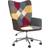 vidaXL stof patchwork Lænestol