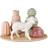 Dottir Sweet Stories Lamb Dusty Rose Vase 9.6cm