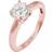 Elli Ring Ladies Solitaire Classic Zirconia Crystal - 925 Sterling Silver