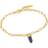 Ania Haie Gold Lapis Point Pendant Bracelet B039-02G-L