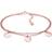 Elli dam äkta smycke armband cirkel lager geo platta 925 sterlingsilver silver, colore: Rödguld, cod. 0205531418_16
