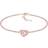 Elli dam 925 sterling silver hjärta livets träd armband guldpläterad, colore: Rosa guld, cod. 0212410216_16