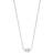 Ania Haie Emblem Chain Necklace - Silver/Transparent