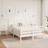 vidaXL 120x190 Small Double massivt Sengeramme