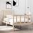 vidaXL 90x190 Single massivt Sengeramme