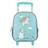 Idena Backpack Trolley 27cm - Unicorn