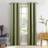 Sun Zero Easton Energy Saving Blackout Grommet Curtain Panel 40 x 84 in Sage Green
