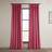 Exclusive Fabrics & Furnishings Half Price Drapes Heritage Plush Velvet Curtains 50W x 84L Dark Pink