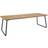 Brafab Nolli Teak Spisebord 90 x 175 cm Sort/Teak