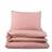 Ng Baby Påslakanset Spjälsäng Muslin Dusty Rose