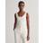 Gant Dame Ribstrikket tank-top Hvid