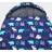Pod Kid's Bear Sleeping Bag, Navy