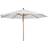 Brafab Paliano Parasol Natural-White 350 cm