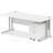 Impulse Dynamic Rectangular Straight Frame Writing Desk