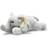 Steiff Soft Cuddly Friends Elna Elefant, hellgrau