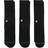 Stance Icon Crew Socks 3-pack - Black