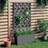 vidaXL espalier med plantekasse 65x33x135 WPC Plantekasse