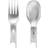 Opinel Plus Picnic Plus with Knife No.8 Picnic Cutlery Set