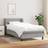 vidaXL 80x200 stof Kontinentalseng