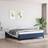 vidaXL 180x200 stof Sengeramme