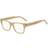 HUGO BOSS Beige-acetate with signature gold-tone detail