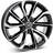 MSW 42 Gloss Black Polished 8x18 5/120 ET45 B65.1