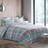 Hygge Applecross Check Duvet Cover Blue, Yellow, Pink