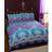 Rapport Traditional Ethnic King Duvet Cover Purple, Grey, Blue