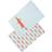 Scion Mr Fox Set 2 Kitchen Towel Blue