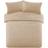 Brentfords Teddy Fleece Duvet Cover Brown (259.1x218.4cm)