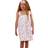 Heart Print Kids Towel Dress Headband Changing Robe