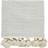 William Morris & Co Pure Torshavn Cotton Blankets Silver, White, Green