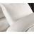 Fitted 1000 Thread Cream Bed Sheet White, Beige