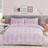 Rapport Leo Geometric Duvet Cover Pink, Grey