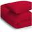 Belledorm Polycotton Percale 200 Count Bed Sheet Red, Brown
