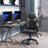 Vinsetto Racing Gaming Chair Swivel Home Office Gamer Chair With Wheels Black