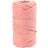 Creativ Company Macramé snor L: 55 m diam. 4 mm rosa 330 g