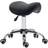 Homcom Cosmetic Stool 360 Rotate Height Black