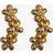 Hultquist Anthia Earrings Dam Stiftörhängen Length: 1.4