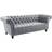 Birlea Chester Grey Sofa 220cm 3 Seater
