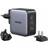 UGREEN Nexode 65W USB C-laddare 3-ports USB C-strömadapter GaN-reseadapter reseladdare med EU, US, UK-kontakt Kompatibel med MacBook Pro/Air, iPhone 14 Pro/Pro Max S23 Ultra, S23 S23 osv