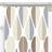 Arvidssons Textil Blader Panelgardiner 2-pack Brun/Beige