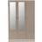 SECONIQUE Nevada Oak Wardrobe 116x182.5cm