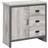 GFW Boston Multi Grey Storage Cabinet 77.8x76.2cm